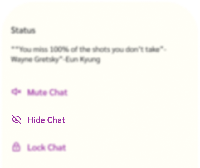 Hide Chat